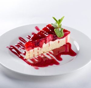 Cheesecake de frambuesa