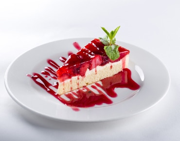 Cheesecake de frambuesa